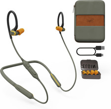 Rumble Gen 2 Bluetooth Earbuds, 31 Db Noise Reduction with Fusion Tips, IP67 Wat
