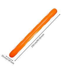 Pool Noodle with Handles Giant Inflatable Pool Noodle Colorful for Children