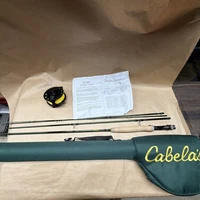 Cabela’s LST Fly Fishing Rod 905-4 9’ 5wt. W/ Tube & Sock