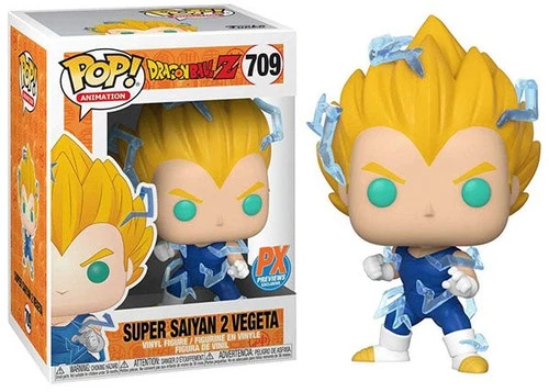 Funko Pop! Super Saiyan 2 Vegeta (Dragon Ball Z) 709 - Previews Exclusive