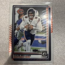 2025 Panini Donruss Optic Caleb Williams #8 Chicago Bears NFL Base Set Football