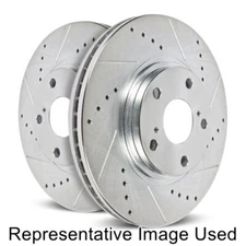Power Stop JBR-923XPR Evolution Drilled Slotted/Plated Brake Rotor Pair