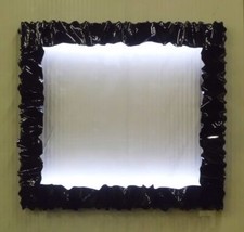 CORNICE Specchio FERRO BATTUTO con o senza LED . compatibile Alexa Google . 850