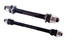 Axe de roue avant arrière BMX 140 175 180mm vtt moyeu cassette noir vélo 7 pièce