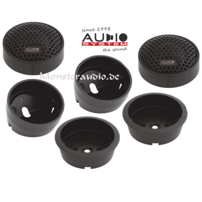 Audio System HS 24 EVO2 25mm Gewebe Neodym Auto Hochtöner Hochton Lautsprecher