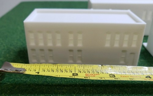 N scale 1/160 3 Piece Town Buildings Pack City- Multi Use Buildings FREE SHIP - Picture 5 of 8