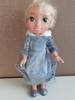 Die Eiskönigin Elsa Puppe, Frozen, Hartplastik, 34cm