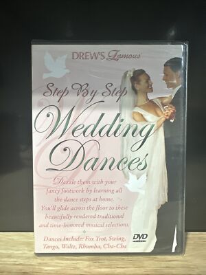 Drew's Famous Step by Step Wedding Dances - DVD - Brand New Sealed