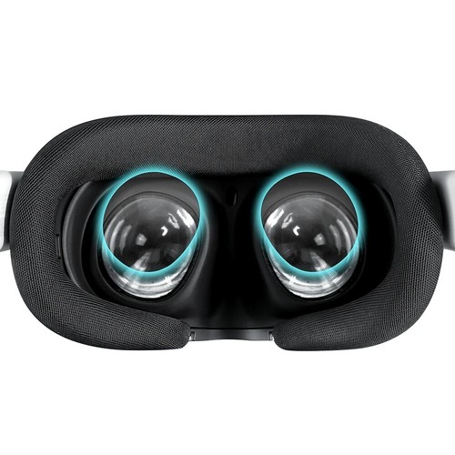 Juego de películas protectoras para lentes de cámara para Meta Quest 3 - Foto 6 di 8
