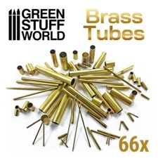 Green Stuff World Brass Tubes Assortment New