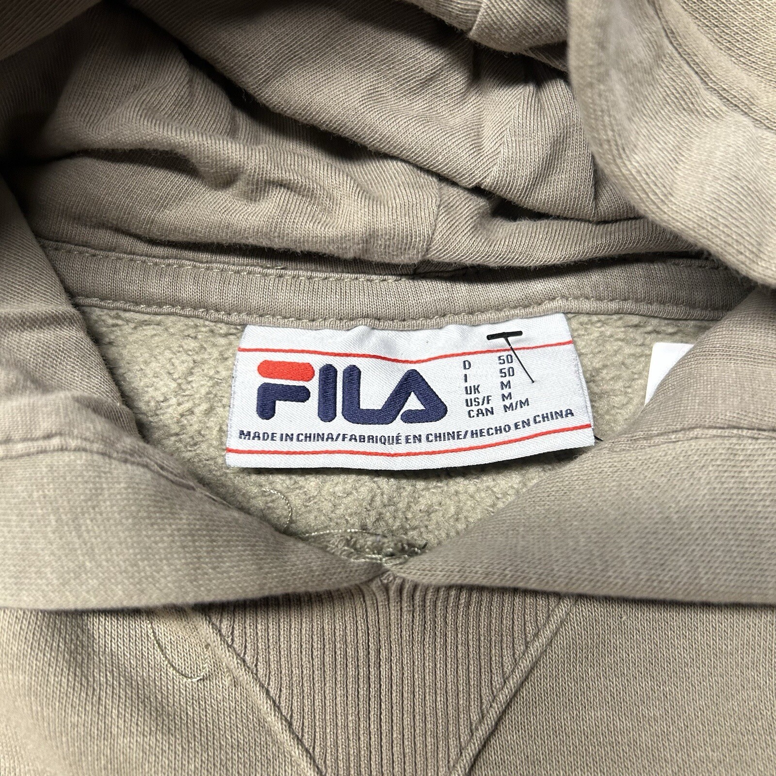 Fila Felpa con Cappuccio Maglione Uomo Medium