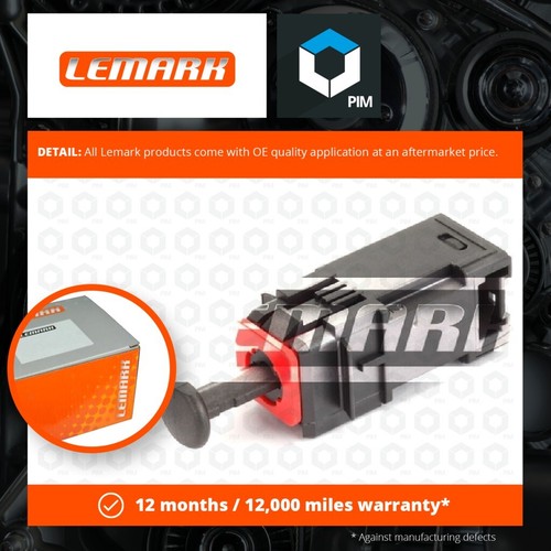 Brake Light Switch fits VAUXHALL MERIVA B 1.4 1.3D 1.7D 2010 on Lemark