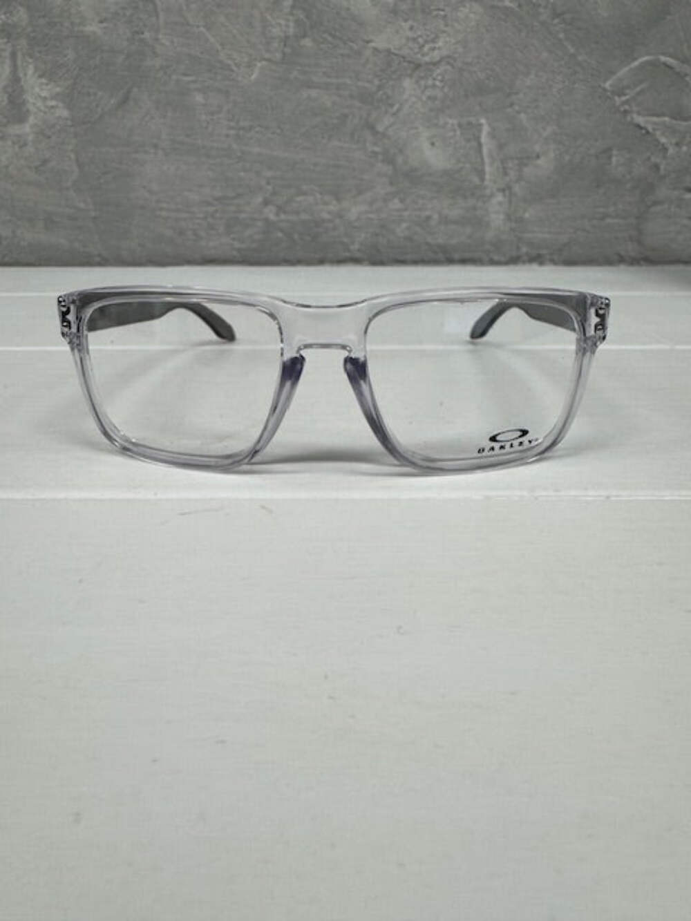 Reading Glasses Oakley Holbrook Rx OX8156 0356 Polished Clear 56 18 137 +Hoya Le-image