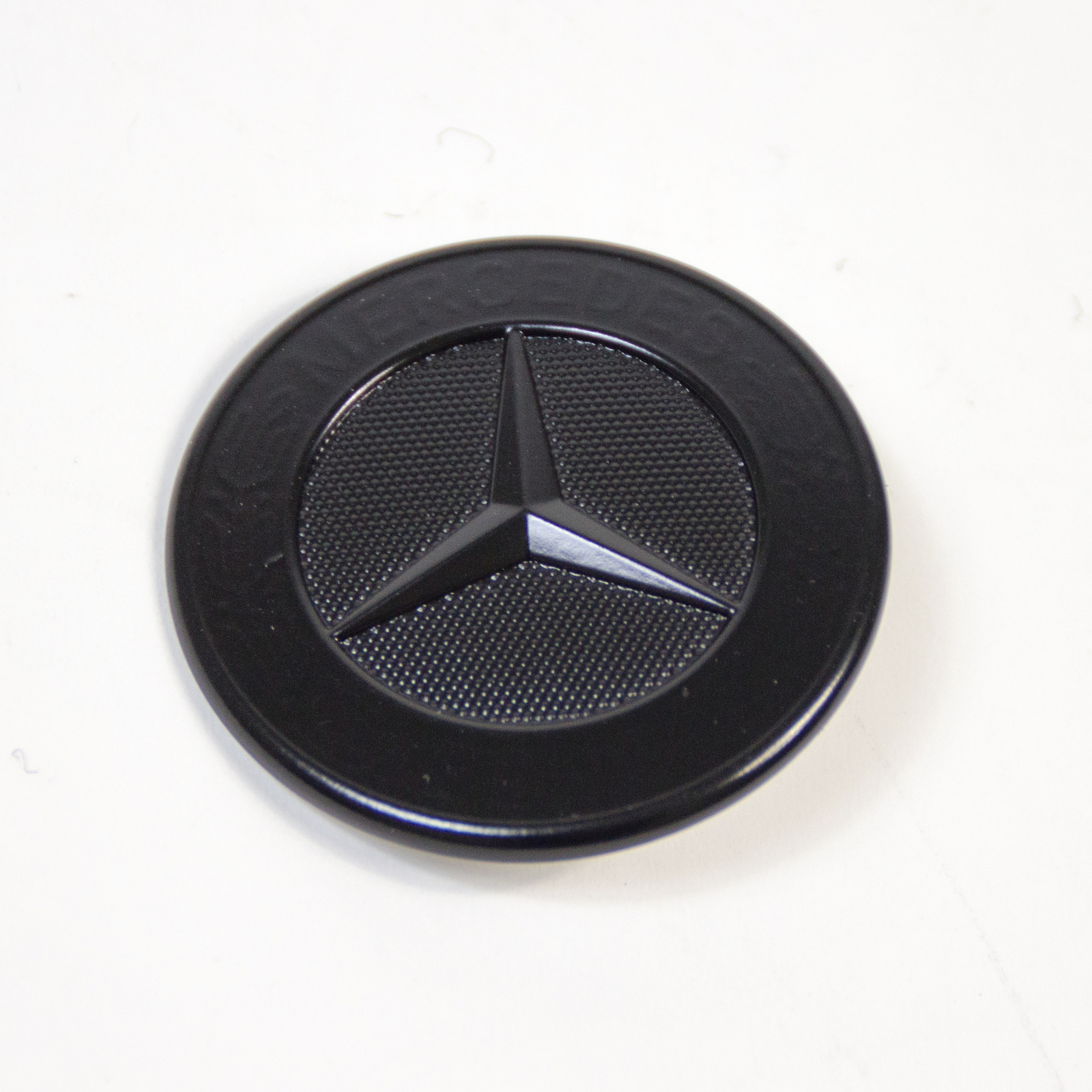 Emblem mit Stern Motorhaube Original Mercedes-Benz Schwarz Matt | eBay