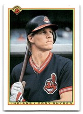 Cory Snyder 1990 Bowman Baseball #336 Cleveland Indians