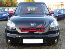 Burner Style Sport Mesh Grill Grille Fits Kia Soul 10-11 2010-2011 Front Bumper