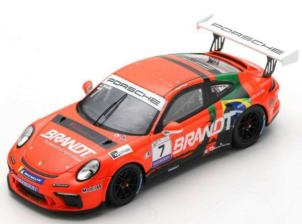 Spark 1:43 Porsche A.S.S Neu 911 GT3 Cup #7 Carrera Cup Brasil Champion 2020-image