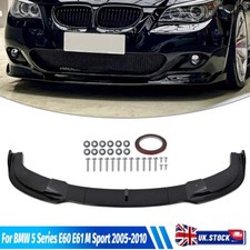 For BMW 5 Series E60 E61 520d 525d 530d 535d 2005-2010 Front Bumper Lip Gloss UK