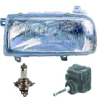 Scheinwerfer Links FüR VW Vento 1H2 92-98 Inkl. Philips Lampen Inkl. Motor