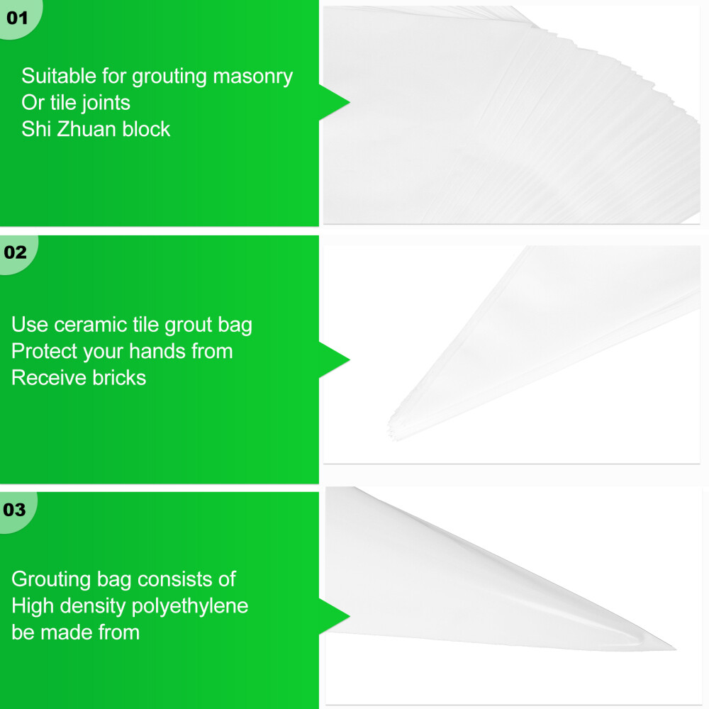 20 Pcs Concrete Grout Bags Piping Cement Pointing Masonry eBay