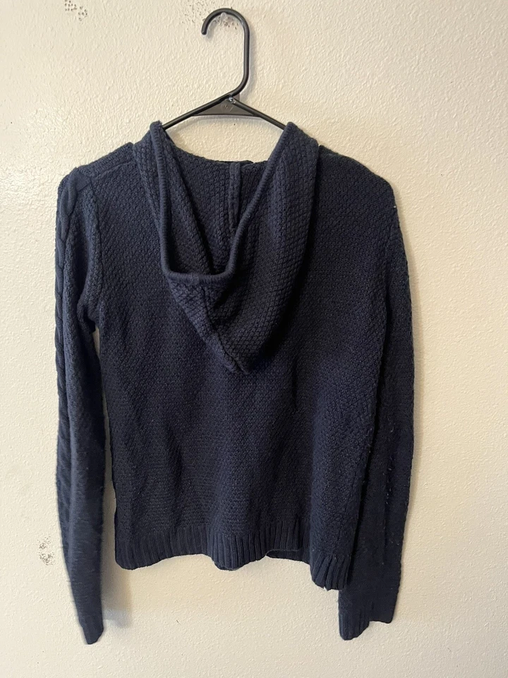 Одобренная для детей школьная одежда дружественная толстовка с капюшоном на молнии IZOD темно-синяя XL 18 - Изображение 2 из 4