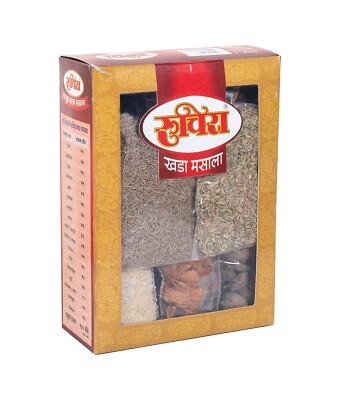 RuchiRa Khada Masala Mix Garam Masala Mixed Khada Garam Masala Set  500 GM