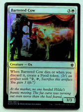 Bartered Cow - Foil - Throne Of Eldraine - 2019 -Magic the Gathering