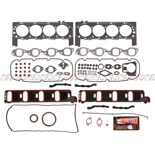 适用于 01-07 雪佛兰索罗德郊区 GMC Sierra Yukon 8.1L 全垫圈套装 — 第 2/4 张图片