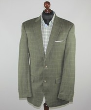 Mario Barutti mens suit blazer jacket Size 098/L40 herringbone