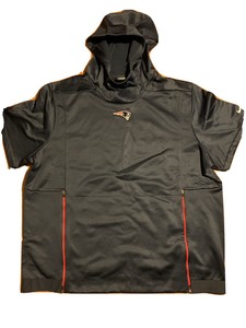 nike patriots short sleeve hoodie