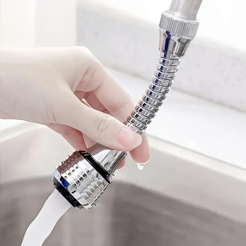 Kitchen Tap Faucet Extension, Antisplash Water Universal Rotating