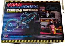 CHILDFORD Electric Slot Car Race Track Set SUPER RACING FORMULA EXPRESS New RARE