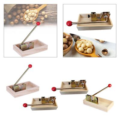 Macadamia Opener Pecan Crack Sheller Nüsse schwarz Walnuss Öffnungswerkzeug