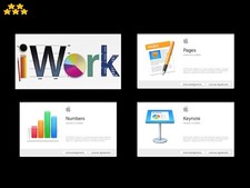 iWork 2013 Suite Pages, Numbers and Keynote USB installer for Apple OS X macOS