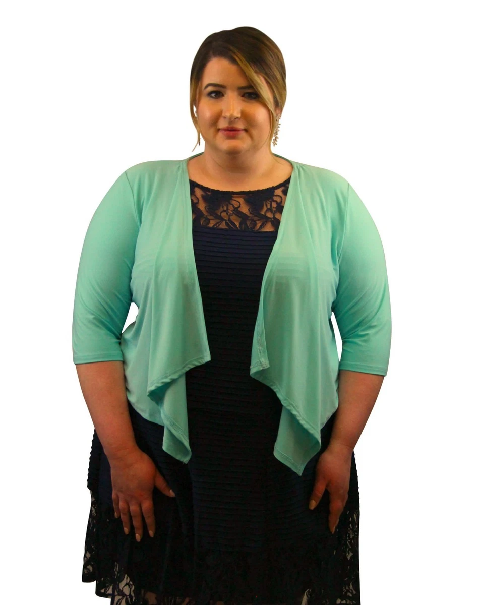 Womens plus cheap size shrugs