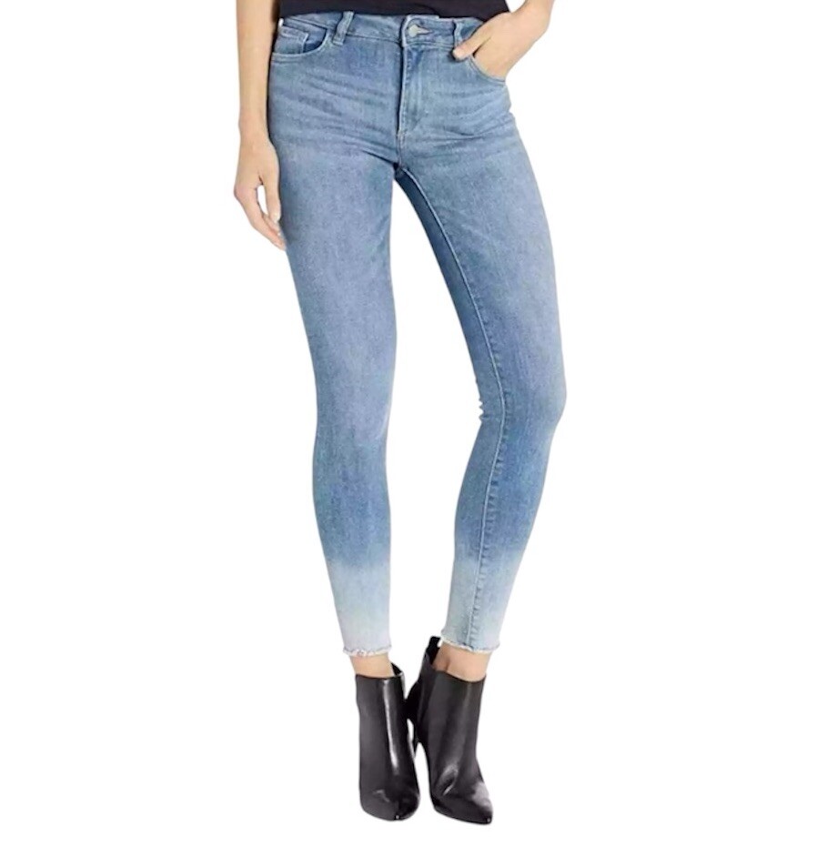 DL1961 Florence Ankle Mid-Rise Instasculpt Skinny in Malta 31