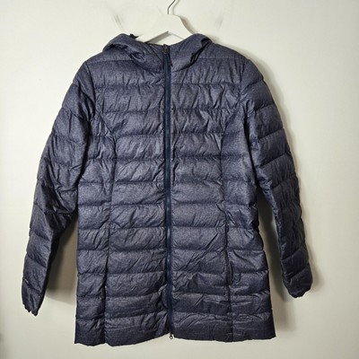 Eddie Bauer Size M CirrusLite Down Quilted Puffer Hooded Jacket