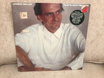 James Taylor That's Why I'm Here Shrink Hype Sticker Ultrasonic Clean Tergikleen