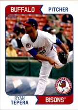 2015 Buffalo Bisons Choice #22 Ryan Tepera Lake Jackson Texas TX Baseball Card