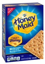 Honey Maid Honey Graham Crackers 14.4 oz Nabisco (Pack of 2)
