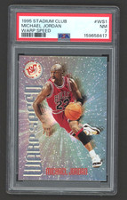 1995 Stadium Club #WS1 MICHAEL JORDAN WARP SPEED PSA 7 NM "NEW TO THE HOBBY!!"