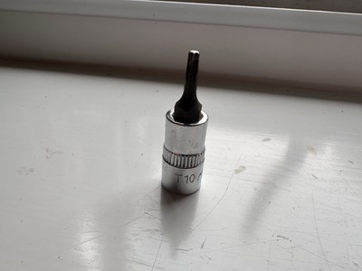 Mac Tools 1/4 Antrieb T-10 Torx Bit Steckschlüssel USA guter Zustand T10