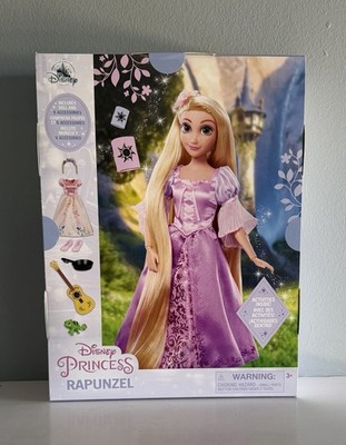 Disney Princess Rapunzel Doll With 6 Accessories NIB