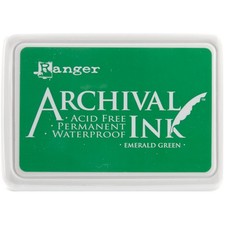 Ranger Archival Ink Pad 0-Emerald Green