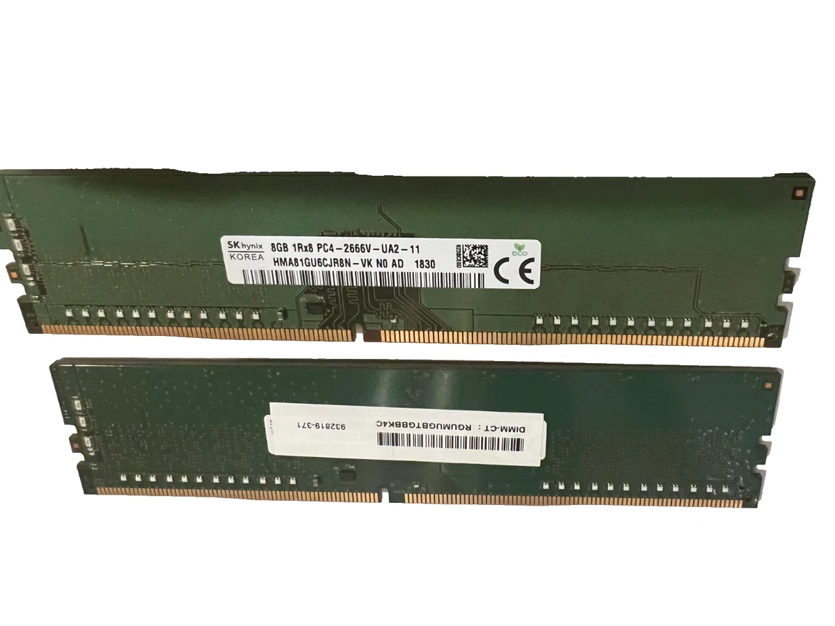 SK hynix Computer PC4-21300 (DDR4-2666) Bus Speed Memory (RAM) for