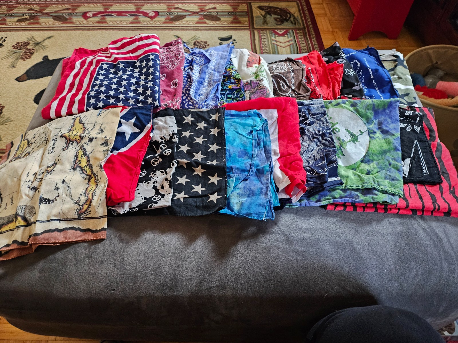 Bandanas x20 various colors.