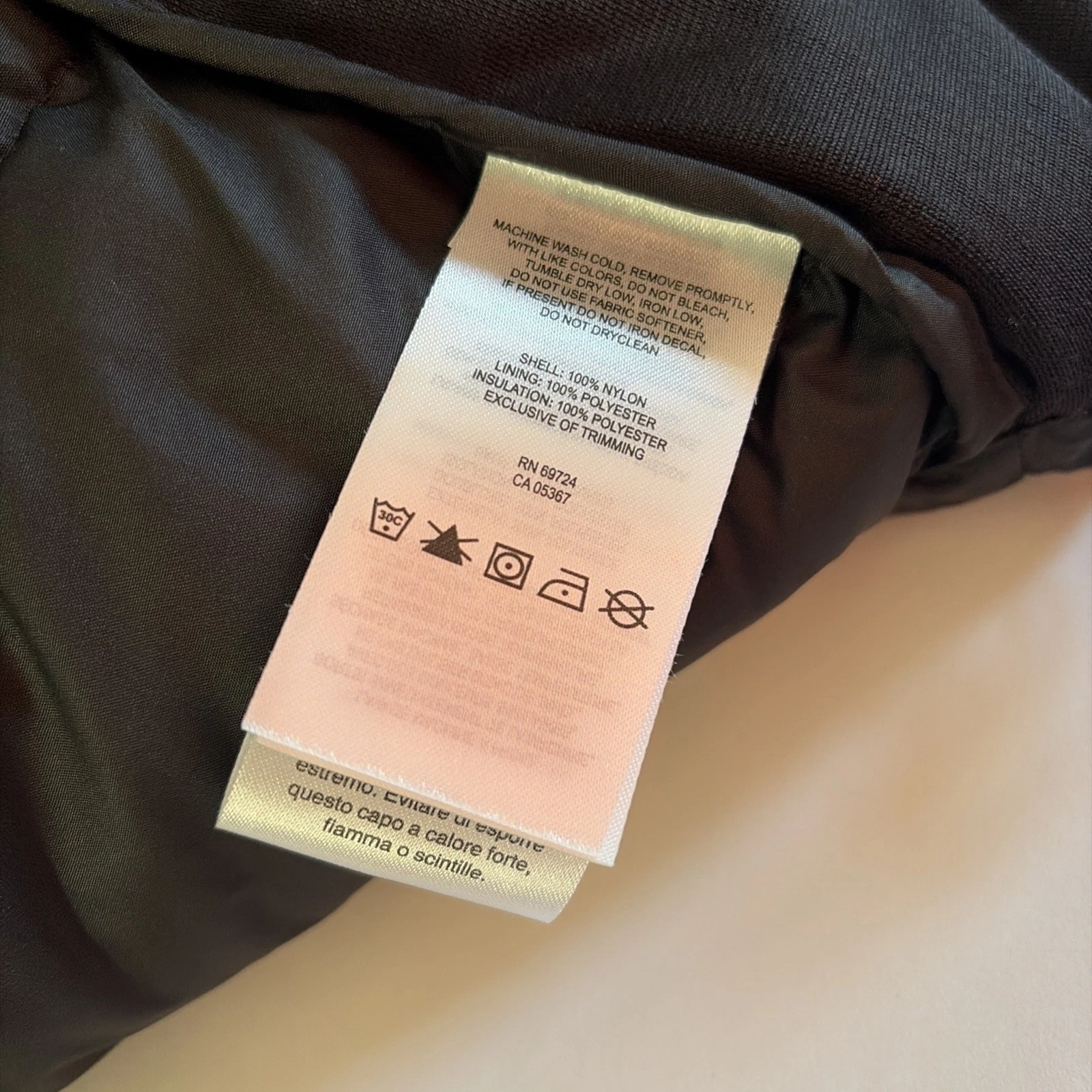NWT Columbia Men's New Discovery Insulated Winter Jacket XL Black - product detail image 8