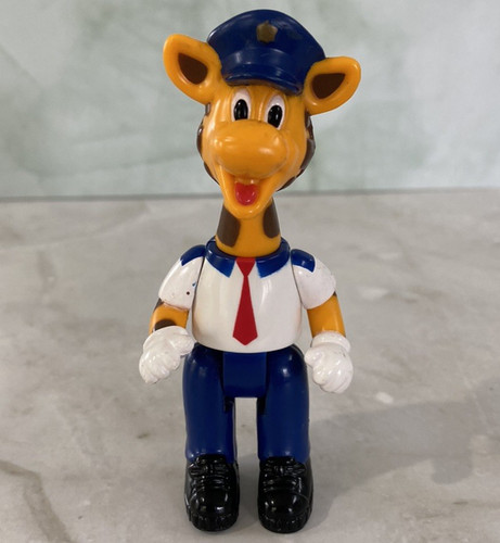 Toys R Us Geoffrey the Giraffe Action Figure Pilot Store Mascot Vintage Toy 3.5"
