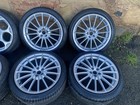2x Alfa Romeo GT Jetfin 18 GTV GT 147 156 Alloy Wheels Jet Fins Refurbished
