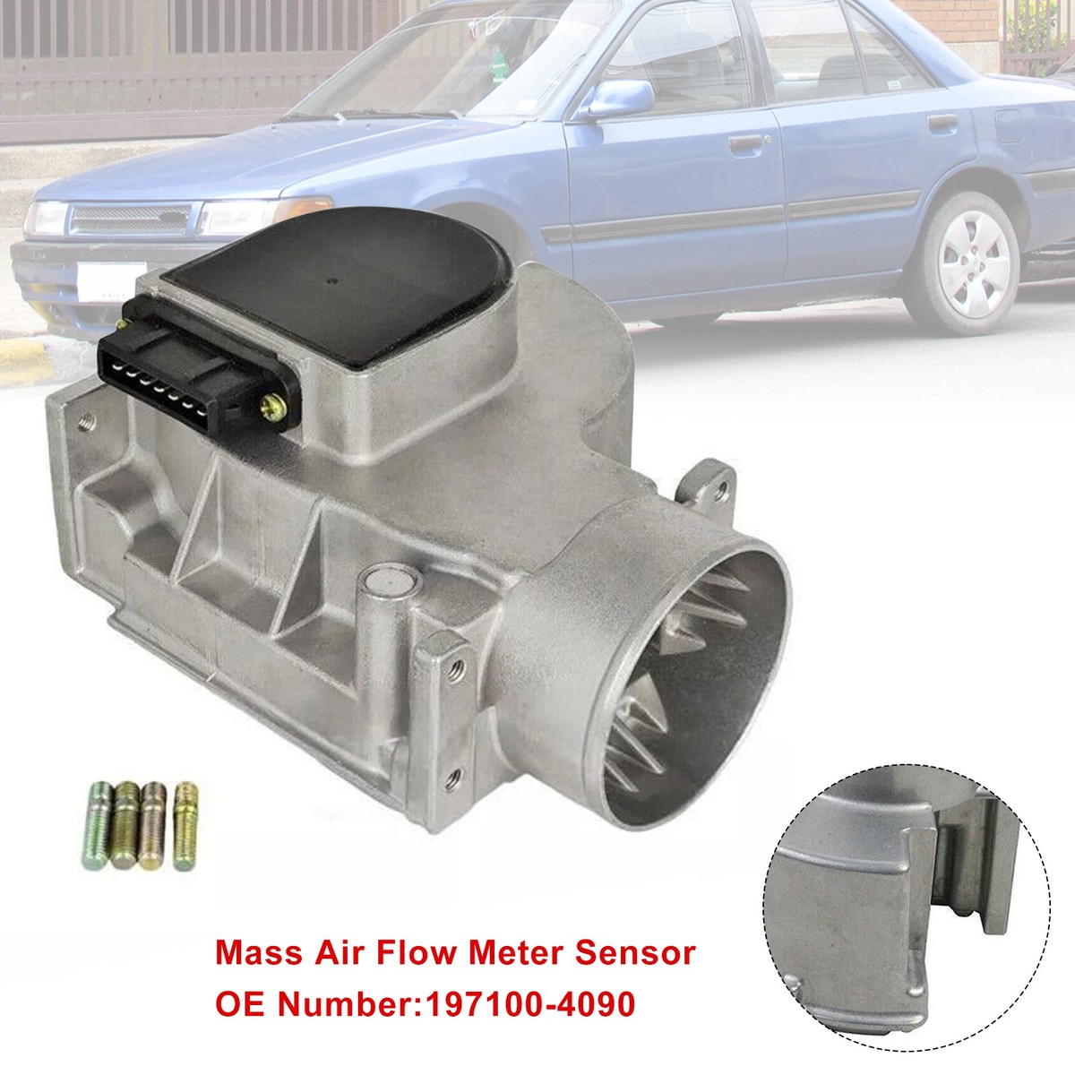 197100-4090 Mass Air Flow Meter Sensor For Mazda 323 Miata Protege